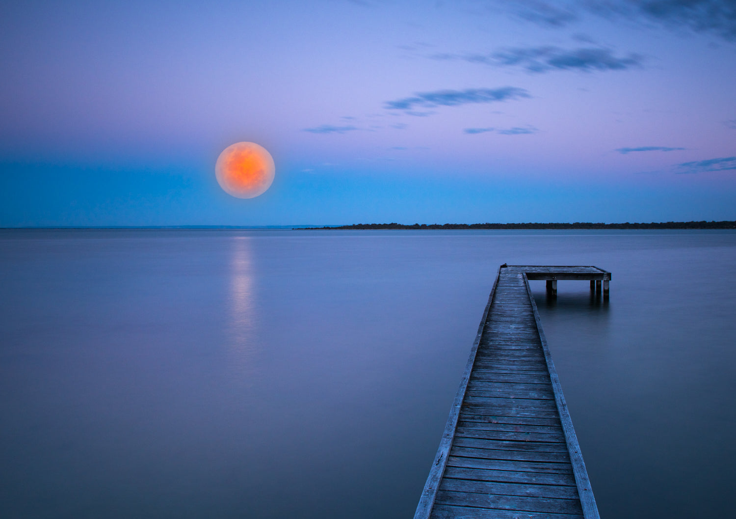 Super Moon at Dawesville